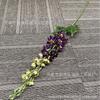 Flor de Delphinium Grande Nueva Individual Simulación de Flor para Boda Material de Boda Auditorio de Boda Recogida Floricultura Alta Diseño de Espacio Interior Flor Artificial