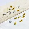 Fivela de Mola Polida de Aço Inoxidável Cauda de Peixe Acessórios para Joias DIY Ferragens Conexão de Colar Pulseira Fivela Japonesa Atacado