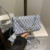 Bolso casual de moda de alta gama para mujer 2024 nuevo, versátil, simple, con cadena antigua, de un solo hombro, bolso de mano de alto valor