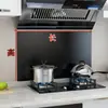Acero Inoxidable 304 Deflector de Aceite Estufa de Cocina Ignífugo Humo Cocina Anti-Aceite Tablero Separador de Aceite Doméstico Resistente a Altas Temperaturas Pared