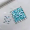 Piezas de Concha de Abulón Natural para Uñas, Fragmentos de Concha de Nácar Aurora Ultradelgados, Decoración de Uñas al por Mayor