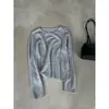 Suéter Feminino Lu Xi de Lã Cashmere Pesada de Alta Contagem Malha Fina 26 Outono Suave Amigo da Pele Camada Interna Suéter ss1129