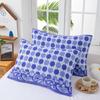 Toalla de Almohada de Peonía Vintage Algodón Engrosado Extra Grande Universal Cuatro Estaciones Absorbente de Sudor Suave Adulto Individual Pareja Funda de Almohada