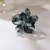 Transfronterizo Nuevo tamaño pequeño Pinza para el pelo Flor de Huevo Accesorios para el Cabello Pinza para Sujetar el Cabello Mitad de la Cabeza Sentido de Alta Gama Moda de Nicho Elegante Pinza de Tiburón