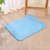 Tapete de resfriamento para animais de estimação para o verão, tapete refrescante para cachorro, tapete para gato de estimação, cama de seda gelada respirável para gato, suprimentos para animais de estimação, tapete para cachorro e gato