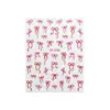 Nova Entrada Luxo Simples Estampagem a Quente Prata Puro Desejo Adesivo para Unhas com Laço 6 Cores Combinam com Tudo Coração de Menina Adesivo Autoadesivo Preto e Branco