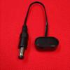 Hebilla rígida para batería de 9 V con cubierta protectora para cabezal de CC Hebilla de batería tipo T Hebilla de batería de litio Cable de batería de 9 V
