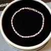 Pulsera de Onda de Estrella Azul Hielo con Hebilla de Circonita, Pulsera Fresca y Dulce, Lujo Ligero, Moda de Alta Gama, Accesorio de Mano Elegante y Único