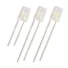 F5/5MM cabeza plana sin marco niebla monocromática LED en línea cuentas de luz indicadora pies largos pies cortos luminoso tubo de dos niveles led