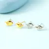 Aretes Coreanos Lindos de Oreja de Cerdo Joyería de Moda Joyería del Año del Cerdo Pendientes Sencillos con Tachuelas de Diamante Venta al por Mayor