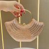 Bolsa de Noite com Strass Transfronteiriça para Mulheres Socialites Festa Banquete com Enfeites de Diamante, Bolsa de Mão de Alta Qualidade para Vestido de Noite Qipao