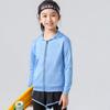 Jaqueta Esportiva de Corrida para Meninas Roupa de Verão Infantil para Meninas Mais Velhas Treino Corrida Fitness Yoga Roupa de Secagem Rápida