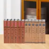 Libros Falsos Estilo Chino, Libros Decorativos, Accesorios para Fotografía, Cajas de Libros para Maquetas, Artículos Decorativos, Adornos de Libros Falsos Clásicos Chinos