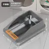 Bandeja sanitaria para gatos de acero inoxidable, extragrande, semicerrada, estilo abierto, inodoro para gatos anti-salpicaduras, charola para arena de gato, accesorios para mascotas para gatos