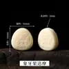 Peça de escultura em noz de marfim Pixiu leão desperto contas de barril Wengwan pulseira colar joias DIY feitas à mão acessórios vendas diretas de fábrica