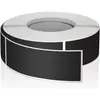 Escudo adhesivo de luz LED negro mate, impermeable, resistente a altas temperaturas, ignífugo y aislante, disponible en forma rectangular, cuadrada y varias otras formas