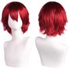 Peluca Universal Transfronteriza Master Shengda Cuero Cabelludo Superior Antivolcado Cabello Corto Niang Modelado Anime Multicolor Peluca Anime