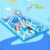 Castelo Inflável, Grande Equipamento de Diversão ao Ar Livre, Playground Interno, Playground Infantil, Quiosque Quadrado Personalizado, Trampolim