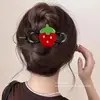Presilha de Garra de Abalone Exquisita de Alta Qualidade para Mulheres, Grampo para Parte de Trás da Cabeça com Parte de Trás Plana, Confortável de Usar, Presilha para Cabelo Liso, Acessório de Cabelo Versátil