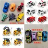 Coche de inercia de retorno para niños, niños y niñas, ingeniería de aeronaves, modelo de bomberos, traje, venta al por mayor, mini juguetes de tráfico