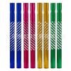 Mastro de Sino de Vento DIY Tubo de Alumínio Oco Sonoro 8cm Kidsren e Estudantes Jardim de Infância Sino de Vento Decorativo Fio Prateado Pacote de Material para Artesanato