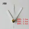 Reloj de Punto de Cruz DIY Reloj de Aguja Reloj de Cuarzo Aguja Accesorios para Reloj de Pared Hecho a Mano Metal Segundero