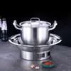 Estufa de Barbacoa de Acero Inoxidable Estilo Coreano Hogareña Comercial Exterior Estufa de Leña Carbón Camping Portátil Redonda Estufa de Barbacoa de Piedra Maifan