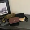 Bolso de Mano de Gamuza Cruzada Bolso de Mujer 2026 Nuevo Simple Retro Casual para el Trabajo Hombro Único Cruzado Bolso Cilíndrico