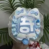 Chen Zheyuan (Yuan) Celebridad Hecha a Sí Misma Colgante de Bolso Qihang Mini Abanico Reflectante Etiqueta de Nombre Set Completo Terminado Hecho a Mano