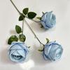 3 Rosas de Doce Flores Artificiais de Casamento para Palco de Casamento Teto Flores Corredor Interno Decoração Arranjo Floral