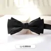 Pajarita para Hombre Boda Novio Padrino Banquete Fiesta Cabeza Plana Pajarita Vestido Formal Casual Negocios Caballero Doble Corbata