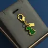 Novo Pingente Pequeno de Cereja Amor Chaveiro Pingente de Bolsa Joia para Bolsa Feminina Exquisito Chaveiro de Carro Atacado Transfronteiriço