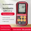Termômetro termopar de alta temperatura com display digital de canal duplo Factory GM1312