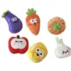 Llavero de Tela de Dibujos Animados Divertidos de Verduras y Frutas Colgante Lindo para Bolsa de Juguete de Comida Accesorios de Regalo para Pareja Novia