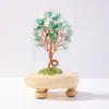 Adornos de Árbol de Cristal Natural Transfronterizos Cubierta de Vidrio Árbol del Dinero Escritorio del Hogar Cristal de la Fortuna Regalo de Boda Decoración
