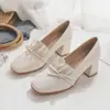 Nuevos Zapatos Casuales de Tacón Medio Versátiles Estilo Hada Verano 2026 para Mujer Adecuados para Combinar con Minifaldas, Zapatos de Tacón Bajo