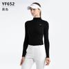 PGM Roupa de golfe feminina camiseta de manga comprida blusa de base outono e inverno feminina gola alta macia e confortável