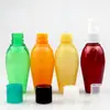 Embalagem cosmética 50ml frasco de perfume PET transparente bico de perfume frasco secundário frasco spray personalização processável