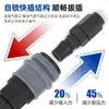 Conector Rápido de Bloqueo Automático Tipo C Macho y Hembra 8 Acople Rápido Herramientas Neumáticas Pistola de Aire Tubería de Aire Bomba de Aire Acoplamiento Accesorios para Compresor de Aire