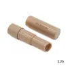 Elogios para fábrica de envases cosméticos, tubo redondo de inyección para lápiz labial, bálsamo labial vacío, tubo de cera labial al por mayor