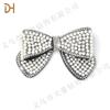 Cadena Deslumbrante Creativa Accesorios Transfronterizos Europeos y Americanos Lazo Charms para Ropa Zapatos Hebilla de Zapato Accesorios para Zapatos Adornos Hechos a Mano para Zapatos y Bolsos DIY