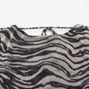 Ropa de Mujer Transfronteriza al por Mayor Ins Otoño 2026 Nuevo Diseño Vestido Versátil con Estampado Animal 503984