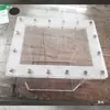 Caja Acrílica Vidrio Transparente Sellado Tanque de Agua Experimental Caja de Observación para Detección de Aguas Residuales Agujero de Lavabo Perforación