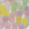 16mm Dulce y Linda Bola de Azúcar Granulada Diamante Roto Bola Redonda Fresca de Resina Accesorios para Joyería de Oreja DIY Venta al por Mayor