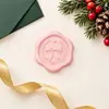 Sello de Cera Nuevo Año Navidad Sello de Cera Pegatina Decoración Pegatina de Sellado Tarjeta de Invitación Pegatina para Diario