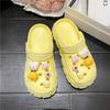 Pantuflas para Mujer Verano 2023 Nuevos Zapatos de Dibujos Animados Tridimensionales con Zapatos y Zapatos
