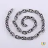 Cadena de Acero Inoxidable 304, Cadena de Hierro Galvanizado, Cadena para Correa de Perro Mascota, Cadena para Tendedero de Columpio, Barandilla, Cadena de Elevación Engrosada