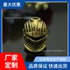Colgante de Cuchillo Máscara de Latón Accesorios de Linterna Vintage Samurai Esgrima Colgante Gadget Decorativo DIY Colgante de Cuerda de Paraguas Cuentas
