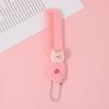 Mini pente de cabelo infantil com desenho animado, fofo e portátil, ideal para estudantes e crianças. Pente alisador para cabelo de meninas e bebês.