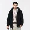 (Ventas directas de fábrica) Chamarra con Capucha de Polar Transfronteriza para Hombre, Chaqueta de Otoño e Invierno, Sudadera Casual de Polar Espeso, Amplia